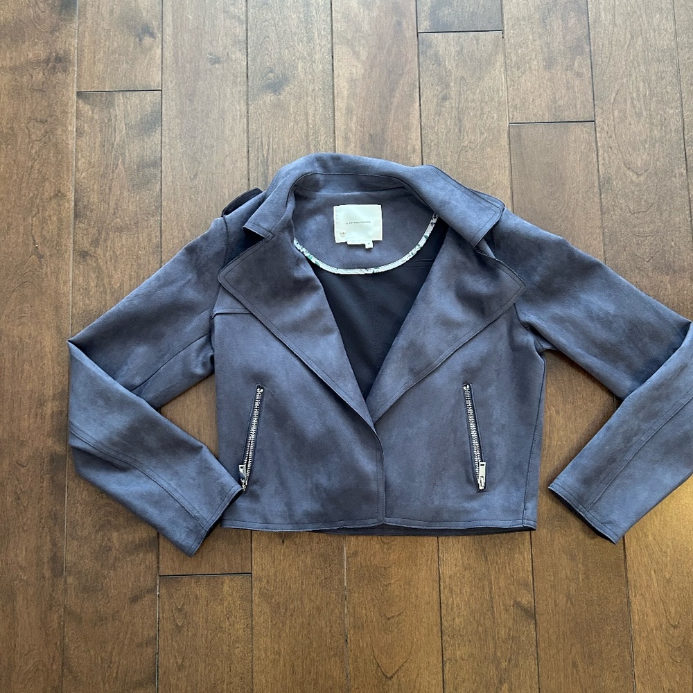 Anthropologie Suede Jacket